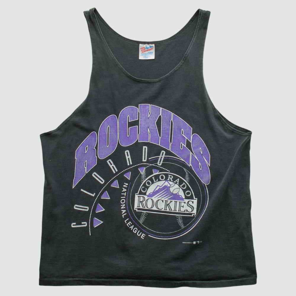 Colorado Rockies Hanes 90s Tank - MLB Tanks
