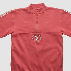 San Francisco 49ers NFL 2000s 1/4 Zip Sweatshirt | NFL On sale