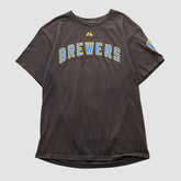 Milwaukee Brewers Majestic 2000s T-shirt - MLB T-shirts
