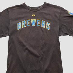 Milwaukee Brewers Majestic 2000s T-shirt - MLB T-shirts