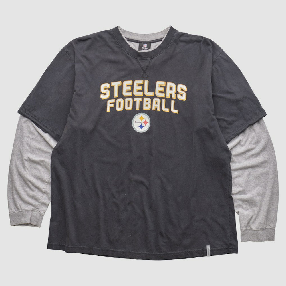 Pittsburgh Steelers Reebok 2010s Long Sleeve T-shirt | NFL Sale