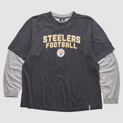 Pittsburgh Steelers Reebok 2010s Long Sleeve T-shirt | NFL Sale