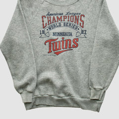 Minnesota Twins 1987 Pullover Sweatshirt - MLB Pullover