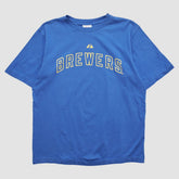 Milwaukee Brewers Majestic 2000s T-shirt - MLB T-shirts