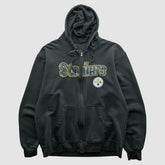 Pittsburgh Steelers Reebok 2000s Hooded Full Zip Sweatshirt | NFL Hot