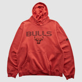 Red Chicago Bulls 2010s Hooded Pullover Sweatshirt | NBA