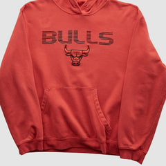 Red Chicago Bulls 2010s Hooded Pullover Sweatshirt | NBA