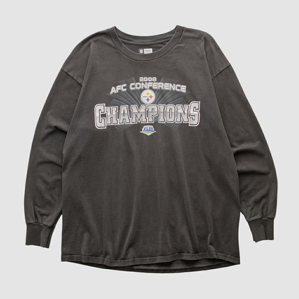 Pittsburgh Steelers NFL 2008 Long Sleeve T-shirt | NFL Discount