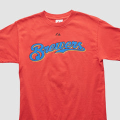 Milwaukee Brewers Majestic 2000s T-shirt - MLB T-shirts