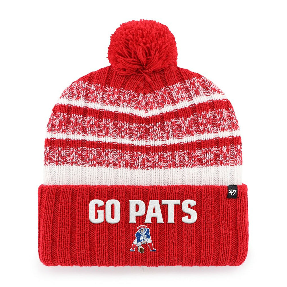 New England Patriots '47 Local Cuffed Knit Hat with Pom | NFL Sale