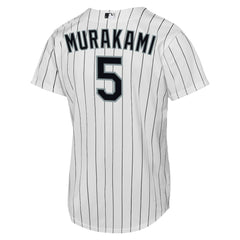 Munetaka Murakami Chicago White Sox Nike Youth Home Replica Jersey - MLB Jerseys