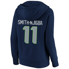 Seattle Seahawks Jaxon Smith-Njigba Women's Super Bowl LX Champions Plus Size Name & Number Fleece Hoodie | NFL US