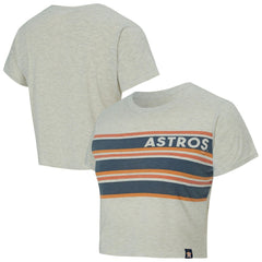 Houston Astros Concepts Sport Women's Birch Cropped T-Shirt - MLB T-shirts