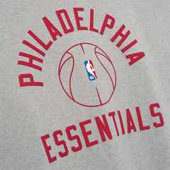 Heather Gray Philadelphia 76ers Fear of God x Barkley L. Hendricks Unisex 90's T-Shirt | NBA