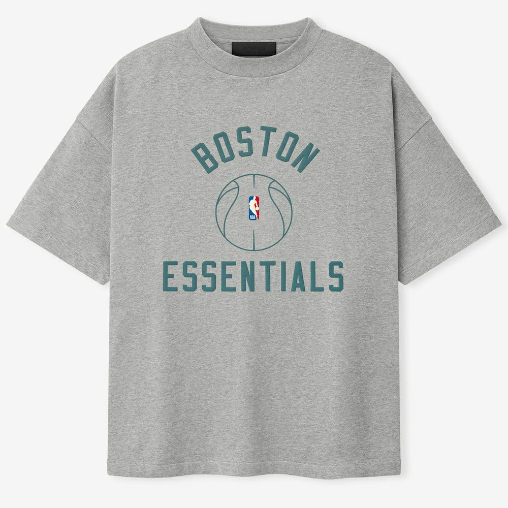 Heather Gray Boston Celtics Fear of God x Barkley L. Hendricks Unisex 90's T-Shirt | NBA