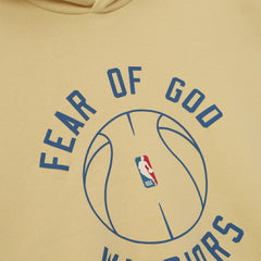 Gold Golden State Warriors Fear of God x Barkley L. Hendricks Unisex 90's Hoodie sale | NBA