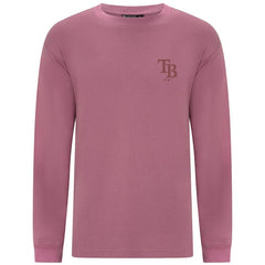Tampa Bay Rays Levelwear Bridal Rose Luxe Signature Long Sleeve T-Shirt - MLB T-shirts