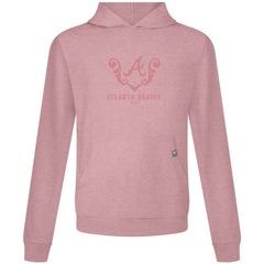 Atlanta Braves Levelwear Bridal Rose Relay Pullover Hoodie - MLB Hoodies