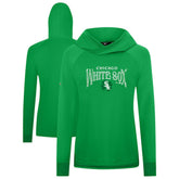 Chicago White Sox Levelwear Women's St. Patrick's Day Slender Raglan Hoodie - MLB Hoodies