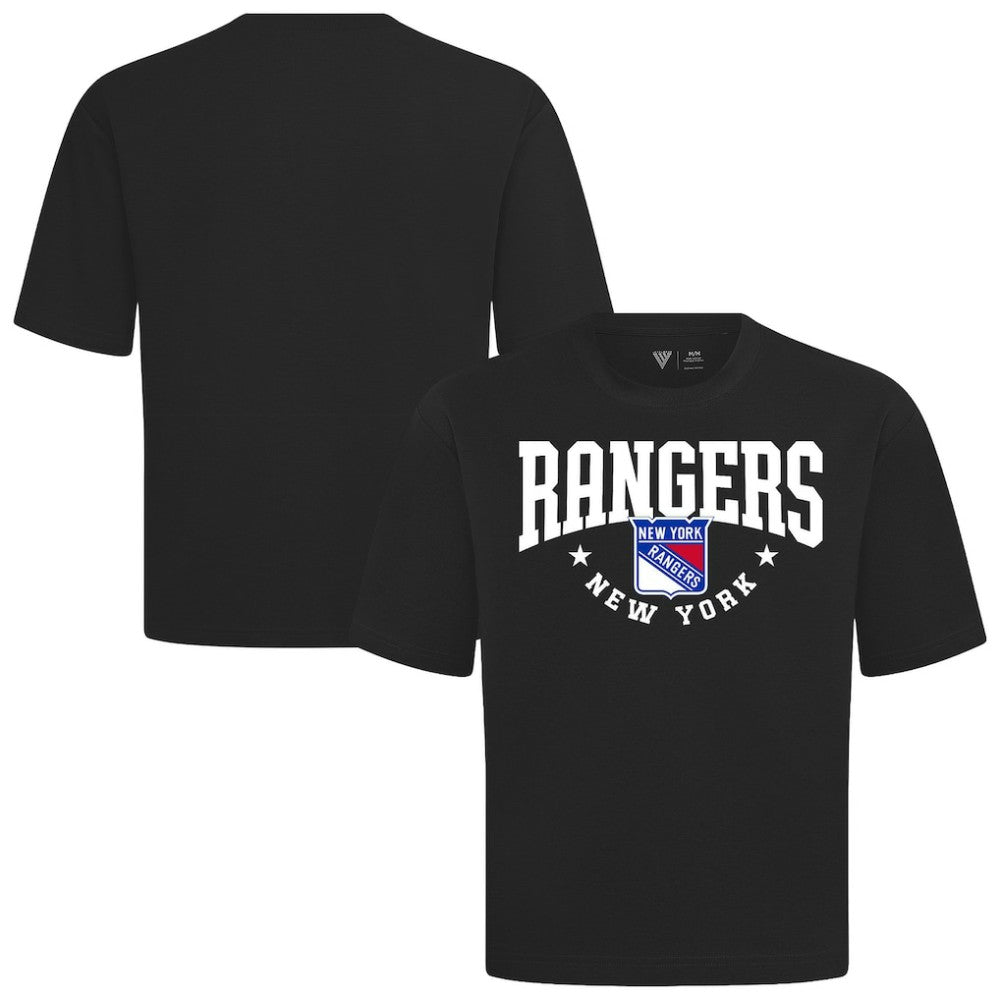 New York Rangers Levelwear Luxe Signature Knit T-Shirt - NHL T-shirts