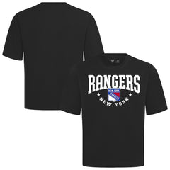New York Rangers Levelwear Luxe Signature Knit T-Shirt - NHL T-shirts