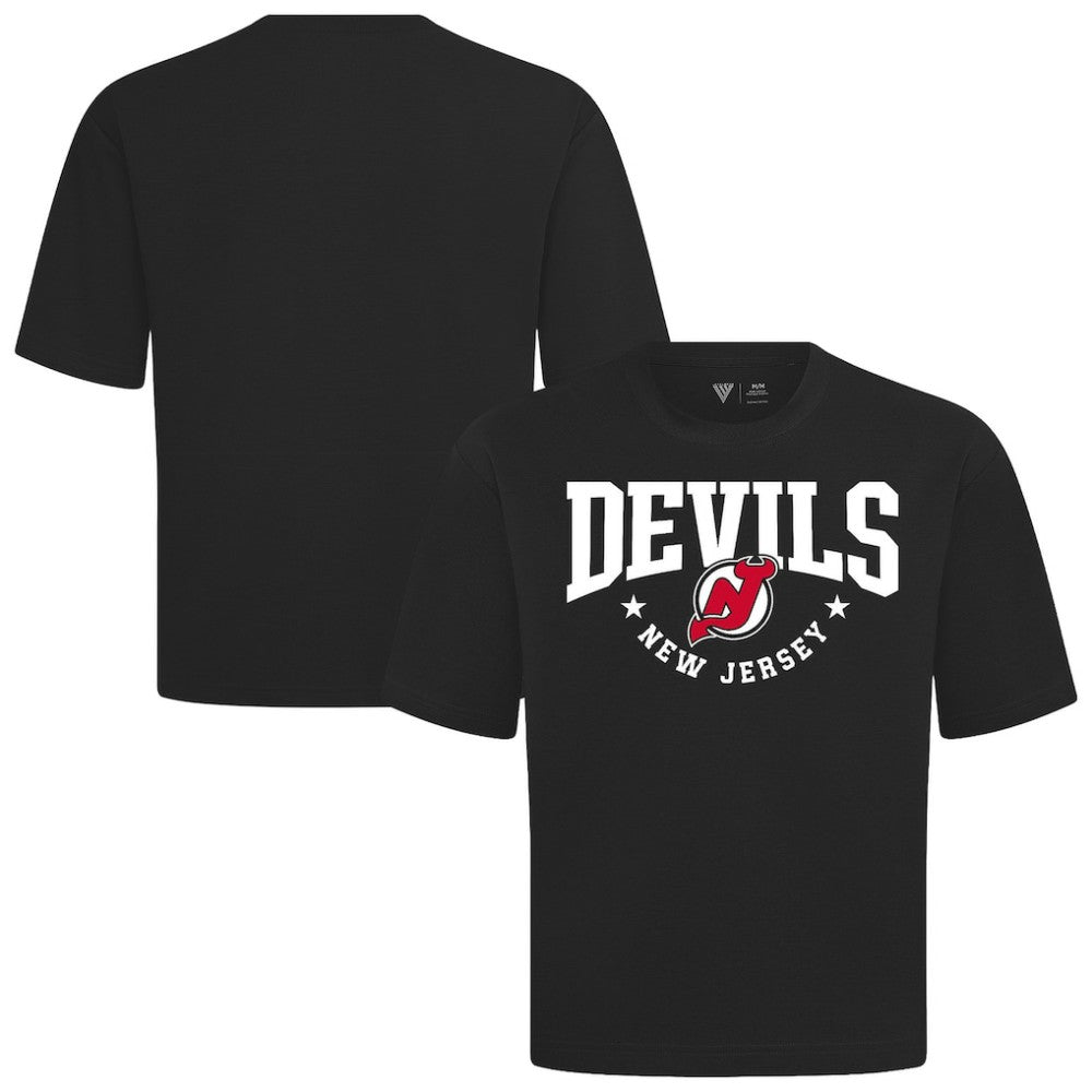 New Jersey Devils Levelwear Luxe Signature Knit T-Shirt - NHL T-shirts