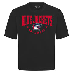 Columbus Blue Jackets Levelwear Luxe Signature Knit T-Shirt - NHL T-shirts