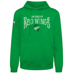 Detroit Red Wings Levelwear St. Patrick's Day Podium Hoodie - NHL Hoodies