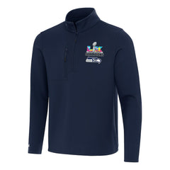Seattle Seahawks Antigua Super Bowl LX s Insider Quarter-Zip Pullover | NFL On sale