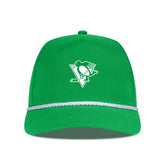 Pittsburgh Penguins Levelwear St. Patrick's Day Gambit Rope Adjustable Hat - NHL Hats