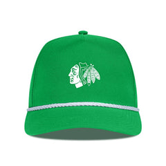 Chicago Blackhawks Levelwear St. Patrick's Day Gambit Rope Adjustable Hat - NHL Hats