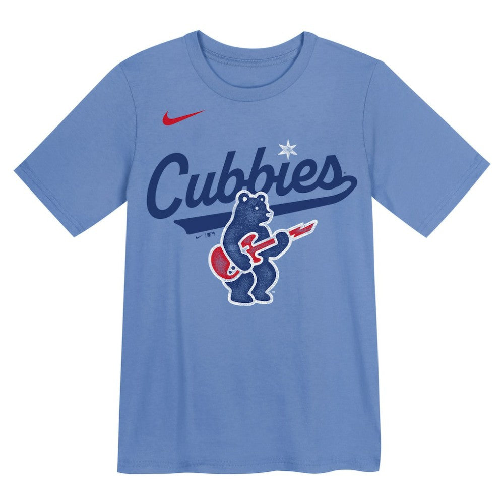 Chicago Cubs Nike Preschool Electric Bear Alternate T-Shirt - MLB T-shirts