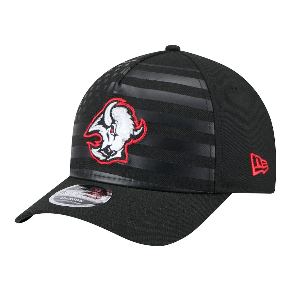 Buffalo Sabres New Era Game Day Stealth Flag 9FORTY A-Frame Adjustable Hat - NHL Hats