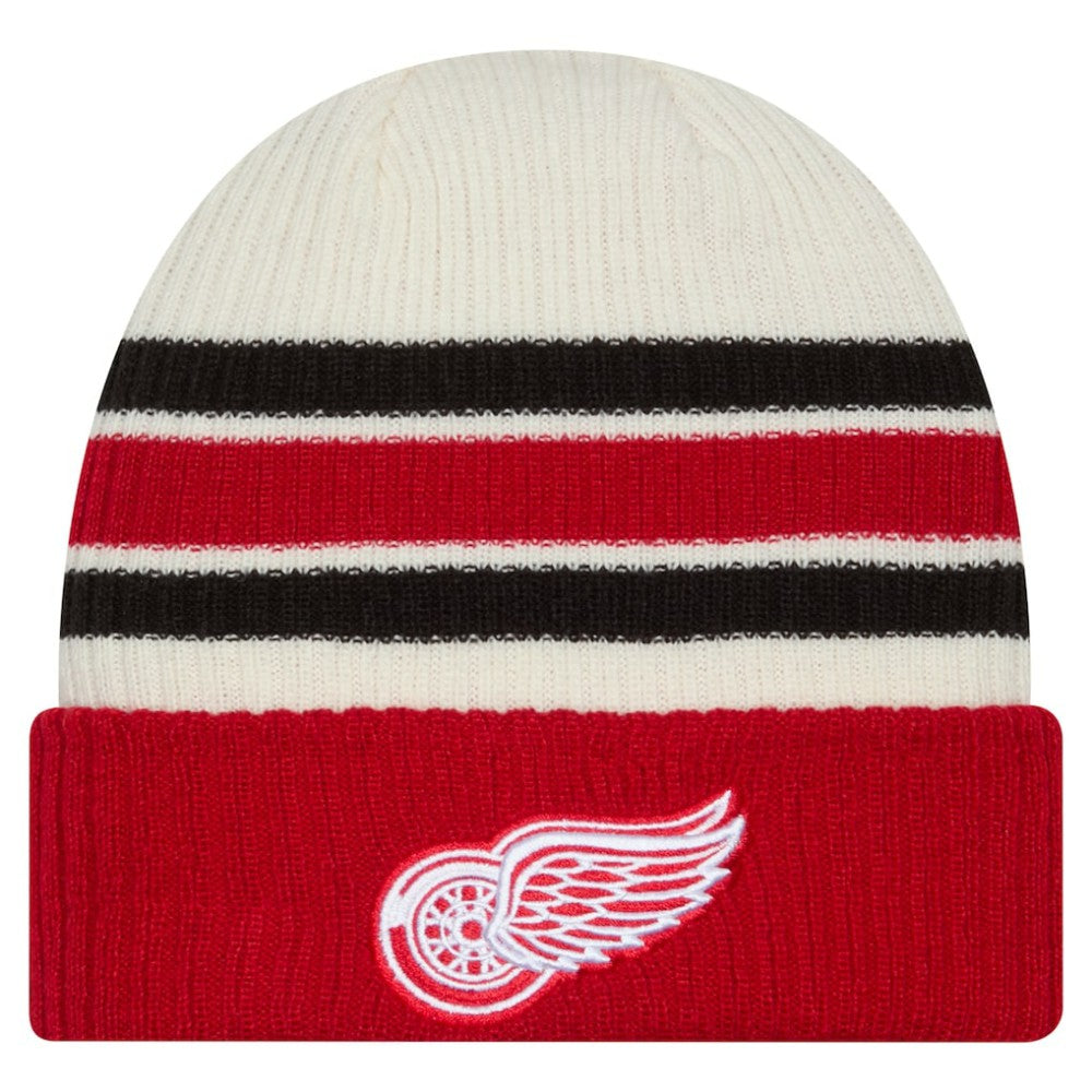 Detroit Red Wings New Era Vintage Cuffed Knit Hat - NHL Hats