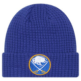 Buffalo Sabres New Era Waffle Cuffed Knit Hat - NHL Hats