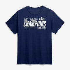 Seattle Seahawks Super Bowl LX Champions Big & Tall Iconic Victory T-Shirt | NFL US