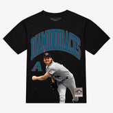 Randy Johnson Arizona Diamondbacks Mitchell & Ness Photo Arch Player Graphic T-Shirt - MLB T-shirts
