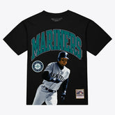 Ken Griffey Jr. Seattle Mariners Mitchell & Ness Photo Arch Player Graphic T-Shirt - MLB T-shirts