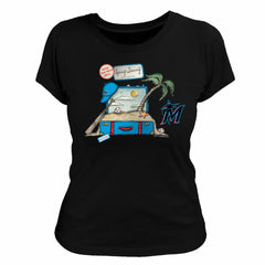 Miami Marlins Tiny Turnip Women's 2026 Spring Training T-Shirt - MLB T-shirts