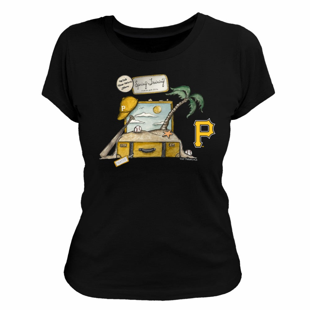 Pittsburgh Pirates Tiny Turnip Women's 2026 Spring Training T-Shirt - MLB T-shirts
