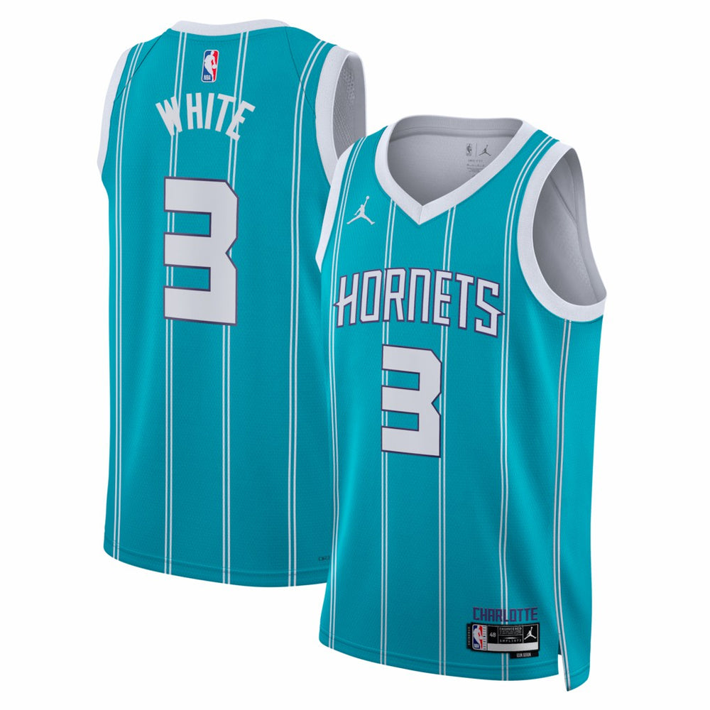 Teal Coby White Charlotte Hornets Jordan Brand Unisex Swingman Jersey | NBA