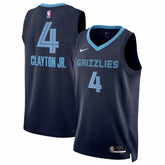 Navy Walter Clayton Jr. Memphis Grizzlies Unisex Swingman Jersey | NBA