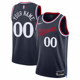 Navy LA Clippers Unisex Swingman Custom Jersey | NBA