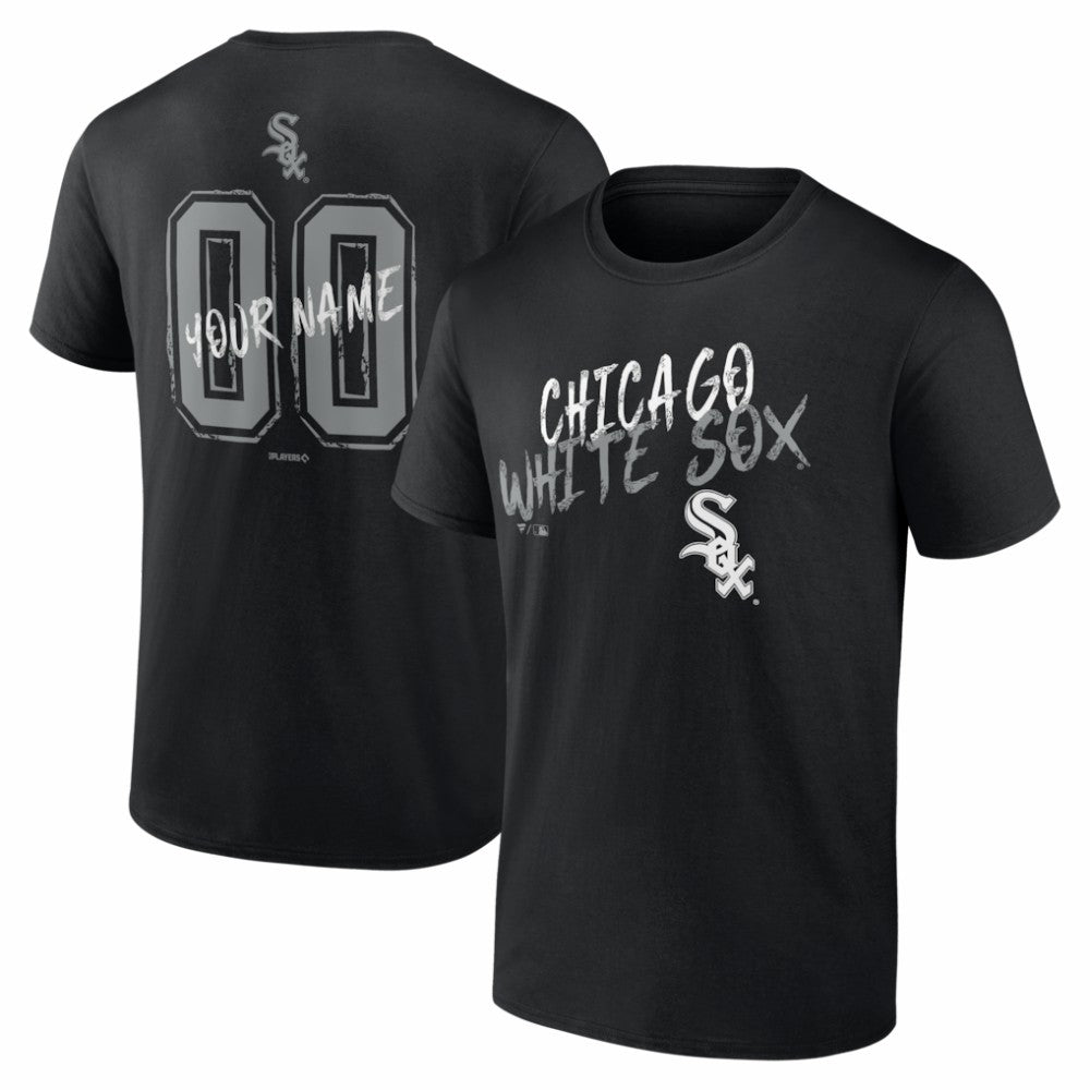 Chicago White Sox Hustle Personalized Name & Number T-Shirt - MLB T-shirts