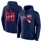 Cleveland Guardians Hustle Personalized Name & Number Hoodie - MLB Hoodies