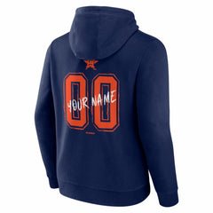 Houston Astros Hustle Personalized Name & Number Hoodie - MLB Hoodies