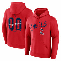 Los Angeles Angels Hustle Personalized Name & Number Hoodie - MLB Hoodies