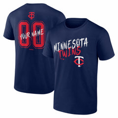 Minnesota Twins Hustle Personalized Name & Number T-Shirt - MLB T-shirts