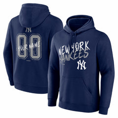 New York Yankees Hustle Personalized Name & Number Hoodie - MLB Hoodies