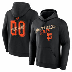 San Francisco Giants Hustle Personalized Name & Number Hoodie - MLB Hoodies
